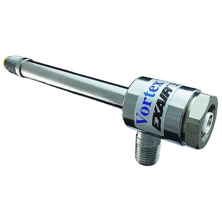 Vortex Tube SS 40 CFM 2800 BtuH by USA Exair Pneumatic Vortex Tubes