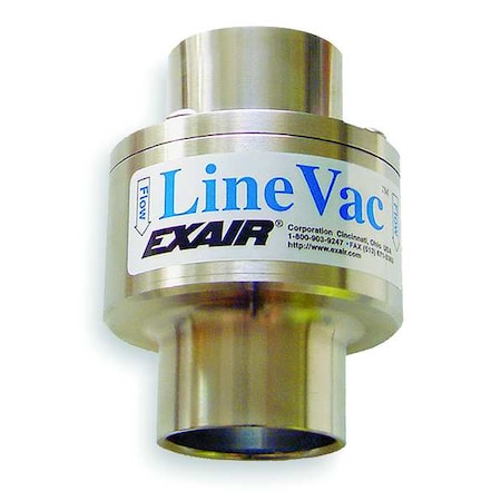 Air Conveyor SS 2 In. Hose 45 scfm by USA Exair Air Conveyors