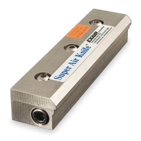 Air Knife 1/4 In NPT 30 In L SS by USA Exair Compressed Air Knives