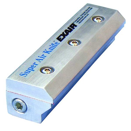 Air Knife 1/4 In NPT 24 In L Al by USA Exair Compressed Air Knives