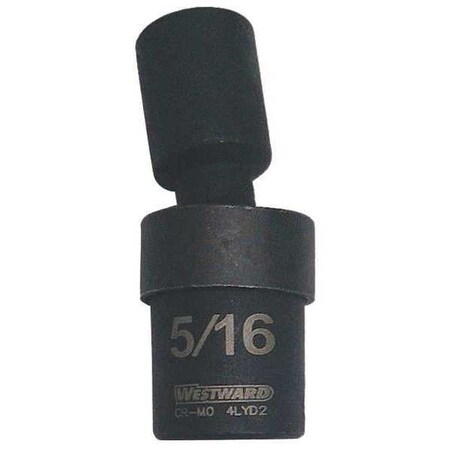 Flex Impact Socket 1/4In Dr 5/16In 6pts by USA Westward Sockets