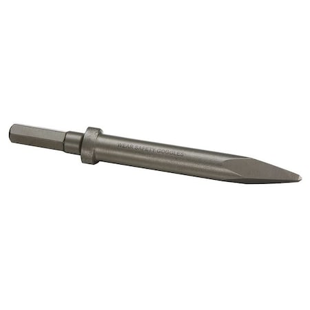 Moil Point Chisel 0.580 In. 9 In. Oval by USA Westward Air Tool Chisels