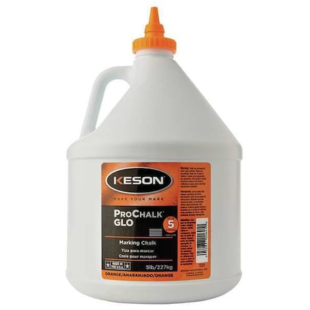 Marking Chalk Refill Orange 5 Lb by USA Keson Marking Chalk & Refills