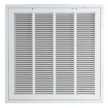 Filtered Return Air Grille 24x24" White by Value Brand in US