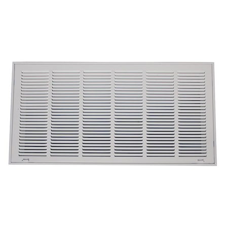 Filtered Return Air Grille 14x30" White by Value Brand in US