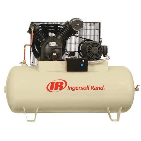 Electric Air Compressor 2 Stage 28.1cfm by USA Ingersoll Stationary Electric Air Compressors