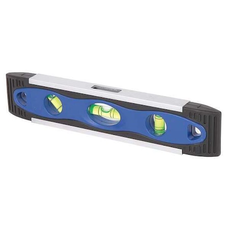 Magnetic Torpedo Level 9 In 3 Vials Type 4MRX1 by USA Westward Box I Beam & Torpedo Levels
