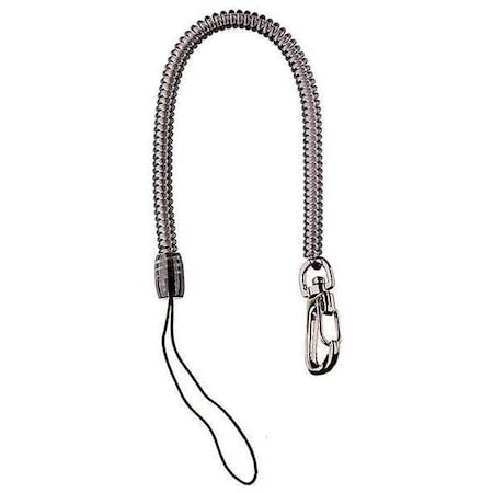 Coiled Clip Lanyard Elastomer w/Nylon by USA Pacific Handy Cutter Parts