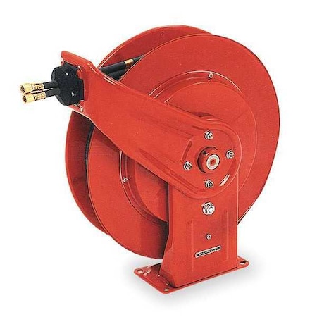 Hose Reel 3/8" 50 ft L 2 000 psi by USA Reelcraft Pneumatic Spring Return Hose Reels