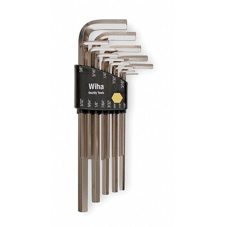 Hex Key Set Pieces 13 S17 Type 35295 by USA Wiha Hex Key Sets