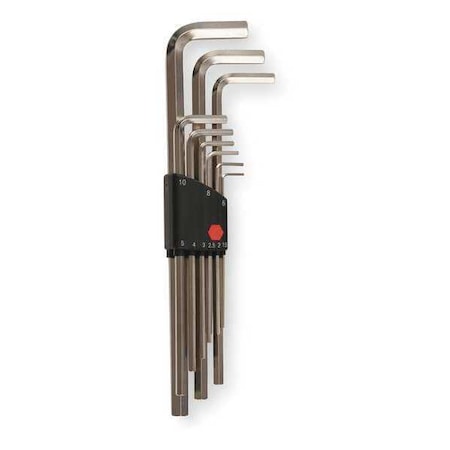 Hex Key Set Pieces 9 M7 Type 35297 by USA Wiha Hex Key Sets