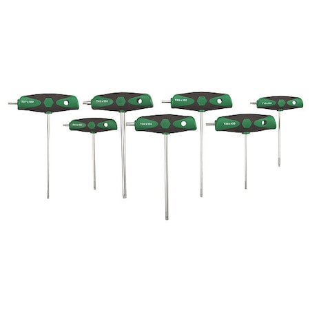 Torx Key Set Pieces 7 T2 Type 36497 by USA Wiha Hex Key Sets
