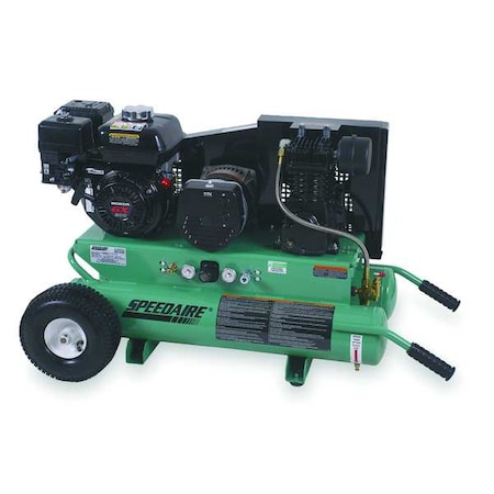 Compressor/Generator 6.5 HP 10.9 Max CFM by USA Speedaire Air Compressor Gas Compressors & Generators
