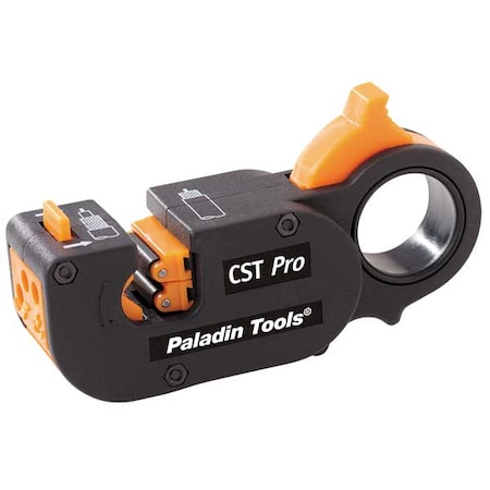 CST Pro Blue Coax Stripper 3 level by USA Greenlee Wire Strippers Crimpers Cable Slitters