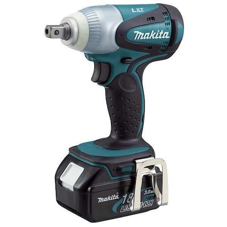Cordless Impact Wrench Kit 6 1/2 In. L by USA Makita Cordless Power Impact Tools