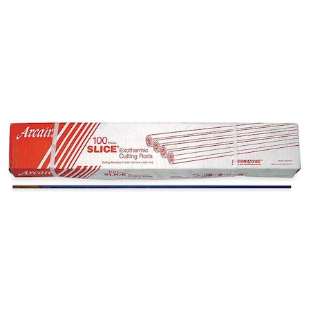 Exothermic Cutting Rods Flux Coated Pk100 by USA Arcair Arc Welding Filler Rods