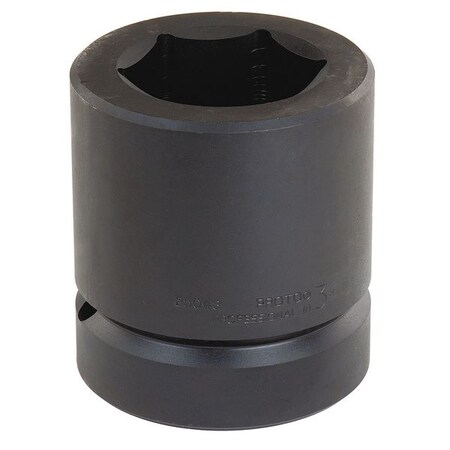 Impact Socket 2 1/2 In Dr 6 1/4 In 6 pt by USA Proto Sockets