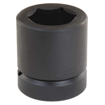 Impact Socket 2 1/2 In Dr 7 1/2 In 6 pt by USA Proto Sockets