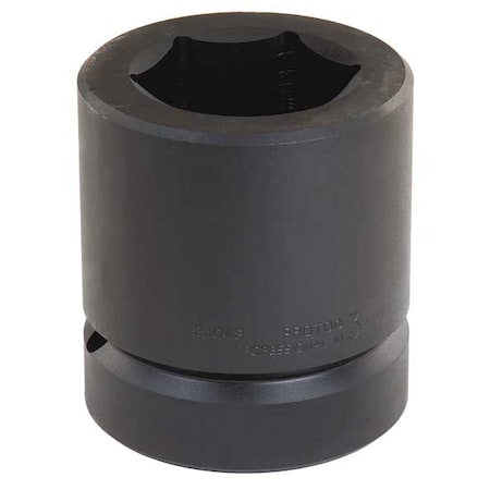 Impact Socket 2 1/2 In Dr 3 3/4 In 6 pt Type J25060 by USA Proto Sockets