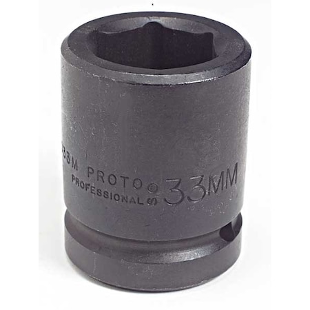 Impact Socket 1 In Dr 75mm 6 pt by USA Proto Socket Wrench Accessories