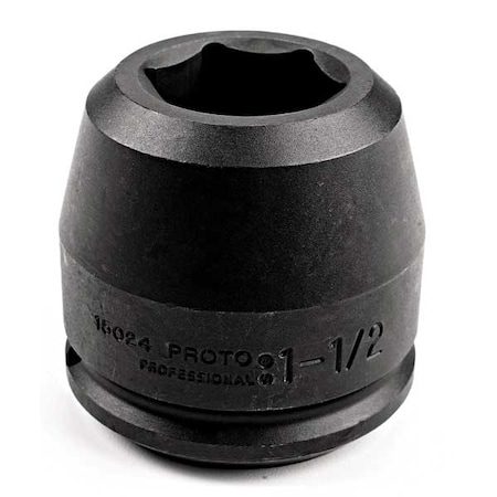 Impact Socket 1 1/2 In Dr 5 In 6 pt by USA Proto Sockets