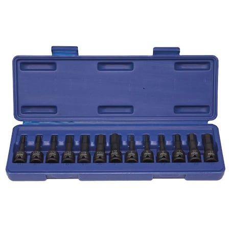 Impact Bit Socket Set 3/8" Dr 6 Pt. by USA Westward Socket Sets