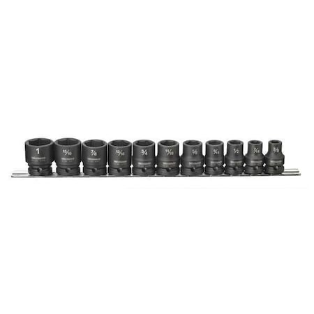 Impact Socket Set 1/2" Dr 19 pc by USA Westward Socket Sets