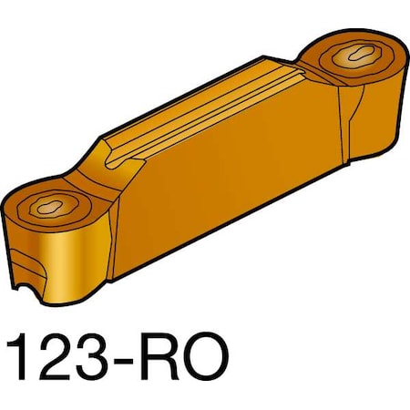 Carbide Pro Insert N123H2 0400 RO 1125 Min. Qty 10 by USA Sandvik Coromant Indexable Parting & Grooving Inserts