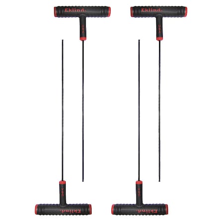 Ball End Hex Key Tip Size 1/8 in. PK4 by USA Eklind Hex Keys