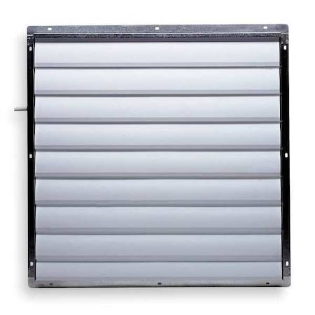 Exhaust Shutter 36 In White PVC by Dayton in US