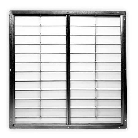 Exhaust Shutter 48 In White PVC by Dayton in US