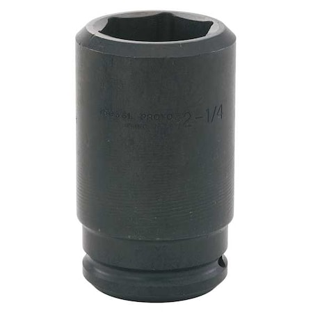 Impact Socket 1 1/2 In Dr 4 3/8 In 6 pt by USA Proto Sockets