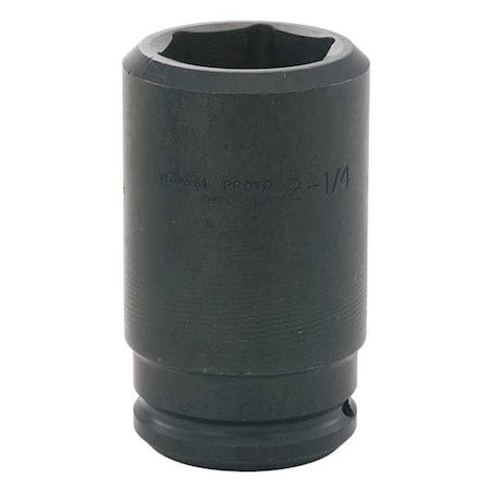 Impact Socket 1 1/2 In Dr 4 5/16 In 6 pt Type J15069L by USA Proto Sockets