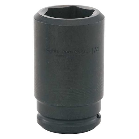 Impact Socket 1 1/2 In Dr 2 11/16 In 6pt Type J15043L by USA Proto Sockets