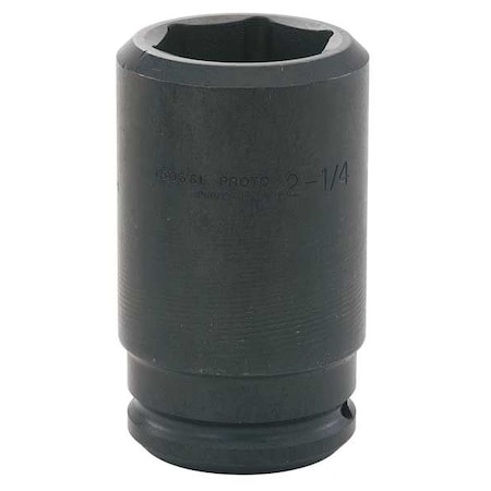 Impact Socket 1 1/2 In Dr 3 5/16 In 6 pt Type J15053L by USA Proto Sockets