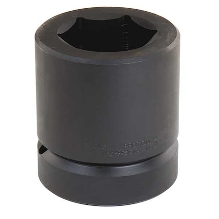 Impact Socket 2 1/2 In Dr 3 3/8 In 6 pt Type J25054 by USA Proto Sockets