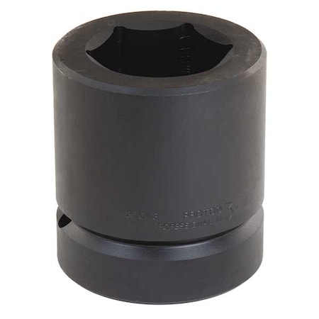 Impact Socket 2 1/2 In Dr 2 1/4 In 6 pt by USA Proto Sockets