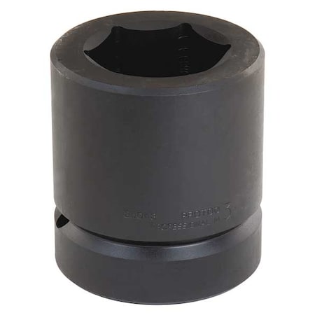 Impact Socket 2 1/2 In Dr 3 In 6 pt Type J25048 by USA Proto Sockets