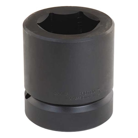 Impact Socket 2 1/2 In Dr 4 1/2 In 6 pt Type J25072 by USA Proto Sockets