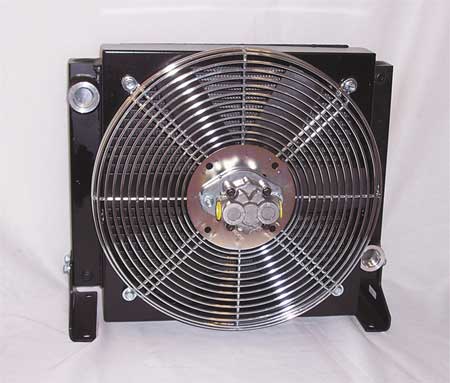 Oil Cooler w/Hydraulic Motor 4 50 GPM by USA Cool Line Hydraulic Motor Oil Coolers