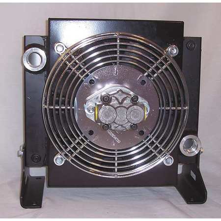 Oil Cooler w/Hydraulic Motor 4 50 GPM Model HR20 0218 by USA Cool Line Hydraulic Motor Oil Coolers