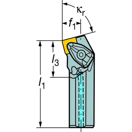 Internal Boring Bar A24T DSKNR 4 by USA Sandvik Coromant Indexable Toolholders