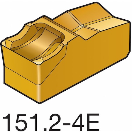 Carbide Part Insert N151.2 600 4E H13A Min. Qty 10 by USA Sandvik Coromant Indexable Parting & Grooving Inserts