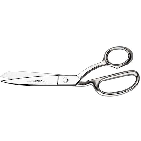 Industrial Shears 10 3/8 In. L by USA Heritage Snips Shears & Scissors