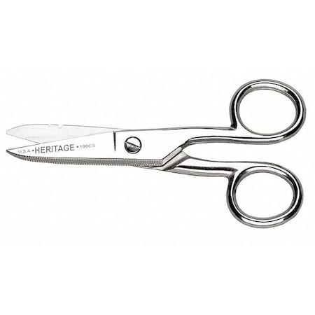 Electricians Scissors Straight by USA Heritage Snips Shears & Scissors
