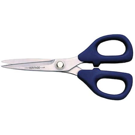 Multipurpose Shears Straight 5 1/4 In. L by USA Heritage Snips Shears & Scissors