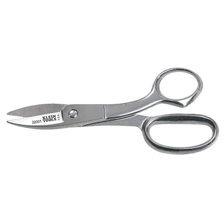 Shop Shears 8 In. L Nickel Chrome by USA Klein Snips Shears & Scissors