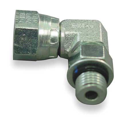 Adpt MORB FNPSM 7/8 14 1/2 14 El 1.67In by USA Eaton Aeroquip Hydraulic Hose Adapters & Plugs