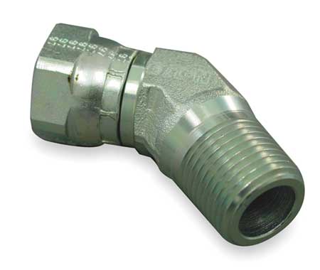 Fitting 3/4Inx3/4In Pipe 45 Degree by USA Eaton Weatherhead Hydraulic Hose Fittings