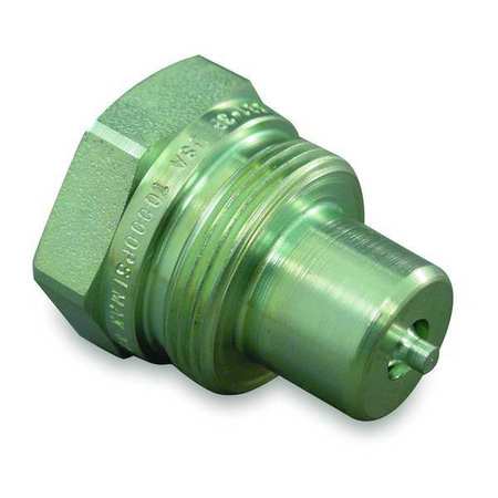 Nipple 1/4 18 1/4 In. Body Carbon Steel by USA Safeway Hydraulic Quick Couplers